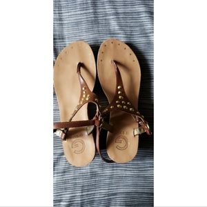 G by Guess flip flops